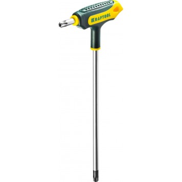 27455-H9 | Набор Ключи имбусовые,Cr-Mo(S2),Т-образные,эргоном двухкомп рукоятка,TORX Hole 10-50,9 шт,в боксе, KRAFTOOL INDUSTRIE-5