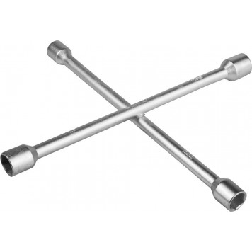 27543 | Ключ-крест автомобильный оцинкованный, 17-19-21-22мм, ЗУБР ЭКСПЕРТ-0