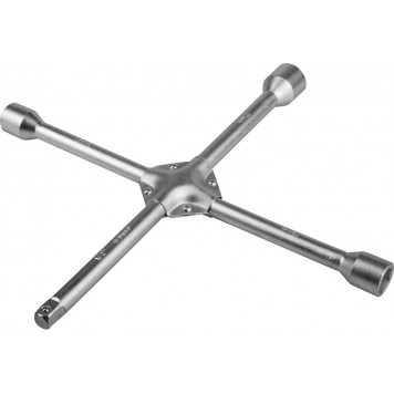 27547 | Ключ-крест автомобильный оцинкованный усиленный, 17-19-22-1/2", ЗУБР ЭКСПЕРТ-0