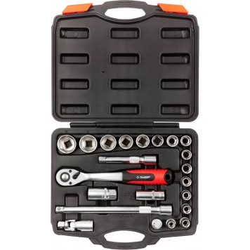 27632-H22 | Универсальный набор инструмента 22 предм., MX-22, ЗУБР МАСТЕР-0