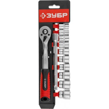 27646-H12 | Набор торцовых головок 12 предм., ЗУБР ТР-12С-0