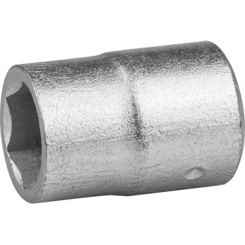 2772-17 | Головка торцовая (1/2"), 40Х, шестигранная, оцинкованная, 17мм, НИЗ-0