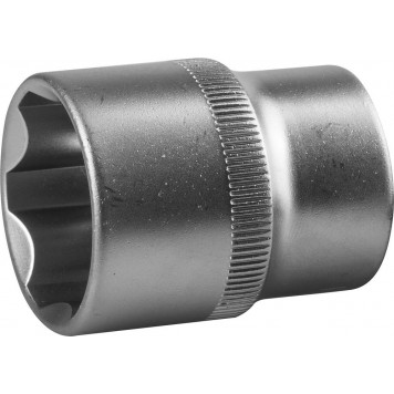 27725-22_z02 | Торцовая головка (1/2"), Cr-V, SUPER LOCK, хроматированное покрытие, 22 мм, ЗУБР МАСТЕР-0