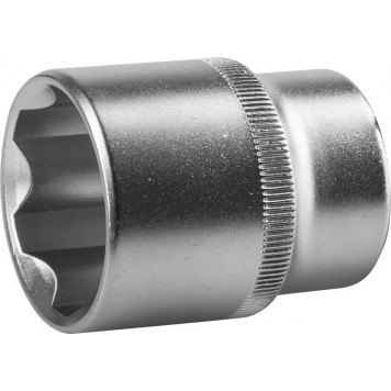 27725-27_z02 | Торцовая головка (1/2"), Cr-V, SUPER LOCK, хроматированное покрытие, 27 мм, ЗУБР МАСТЕР-0