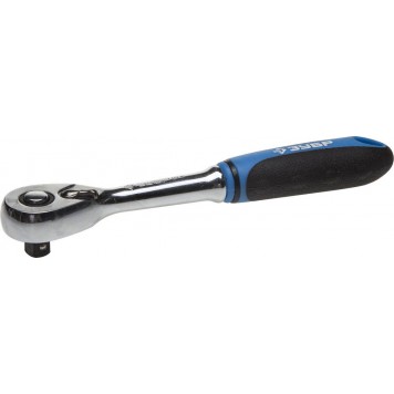 27731-3/8 | Трещотка для торцовых головок, Сr-V сталь, 48 зубцов, 3/8", ЗУБР ПРОФЕССИОНАЛ-0