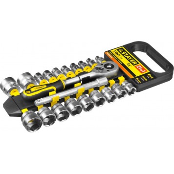 27752-H21 | 21M набор торцовых головок 21 предм., STAYER RSS-3