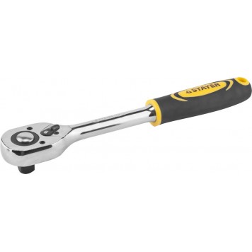 27786-1/2 | Трещотка для торцовых головок, Сr-V сталь, 45 зубцов, 1/2", STAYER PROFI-0