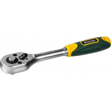 27791-1/4_z02 | Трещотка для торцовых головок Сr-V сталь, 72 зубца, 1/4", KRAFTOOL EXPERT-2