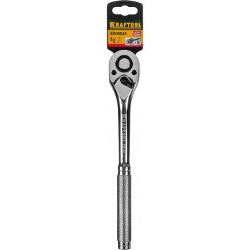 27793-1/2_z02 | Трещотка для торцовых головок Сr-V сталь, 72 зубца, цельнометаллическая, 1/2", KRAFTOOL EXPERT-1