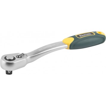 27795-1/2_z02 | Трещотка для торцовых головок, Сr-V сталь, 72 зубца, изогнутая, 1/2", KRAFTOOL PRO-0