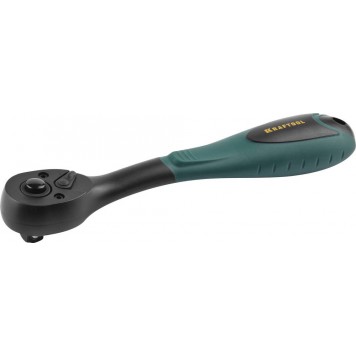 27796-3/8_z02 | Трещотка для торцовых головок Сr-V сталь, 72 зубца, пластиковое покрытие, 3/8", KRAFTOOL EXPERT-0