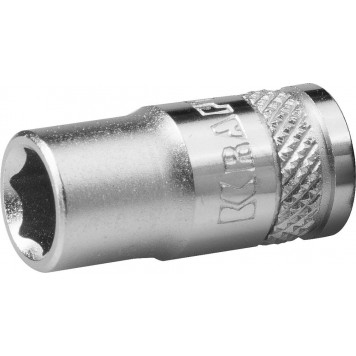 27815-06_z01 | Торцовая головка, Cr-V, FLANK, хромосатинированная, 1/4", 6 мм, KRAFTOOL INDUSTRIE QUALITAT-0