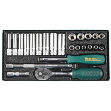 27890-H24_z01 | Универсальный набор инструмента 24 предм., KRAFTOOL INDUSTRIE 24S-1