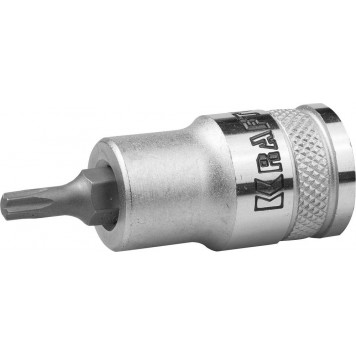 27905-25_z01 | Торцовая бита-головка, материал S2, TORX, сатинированная, 1/2", Т25, KRAFTOOL INDUSTRIE QUALITAT-0