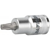 Торцовая бита-головка, материал S2, TORX, сатинированная, 1/2", Т40, KRAFTOOL 27905-40