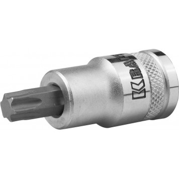 27905-50_z01 | Торцовая бита-головка, материал S2, TORX, сатинированная, 1/2", Т50, KRAFTOOL INDUSTRIE QUALITAT-0