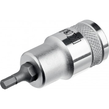 27908-04_z01 | Торцовая бита-головка, материал S2, HEX, сатинированная, 1/2", H4, KRAFTOOL INDUSTRIE QUALITAT-0