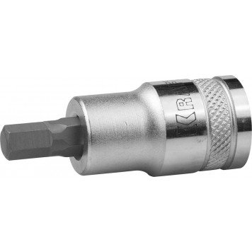 27908-07_z01 | Торцовая бита-головка, материал S2, HEX, сатинированная, 1/2", H7, KRAFTOOL INDUSTRIE QUALITAT-0