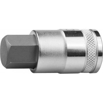 27908-17_z01 | Торцовая бита-головка, материал S2, HEX, сатинированная, 1/2", H17, KRAFTOOL INDUSTRIE QUALITAT-0