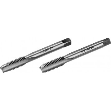 28025-10-1.5-H2 | Комплект метчиков сталь 9ХС, М10х1,5, 2 шт, STAYER MASTER-4