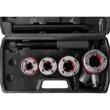 28240-H4 | Набор резьбонарезной трубный №4, : 1/2"-1 1/4", 5 предметов, MIRAX-8
