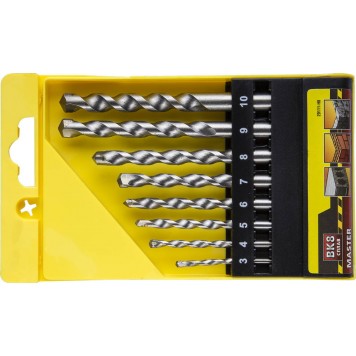 29111-H8 | Набор: Сверла по бетону 3, 4, 5, 6, 7, 8, 9, 10мм, 8шт, STAYER MASTER-0