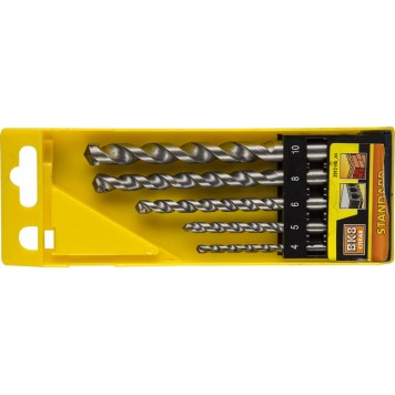 2912-H5_z01 | Набор: Сверла по бетону, 4, 5, 6, 8, 10мм, 5шт, STAYER STANDARD-0