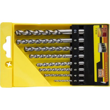 2912-H8_z01 | Набор: Сверла по бетону, 3, 4, 5, 6, 6, 8, 8,10мм, 8шт, STAYER STANDARD-0