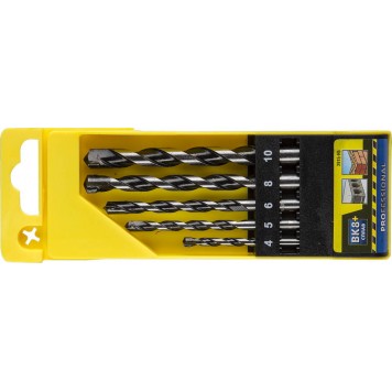 2915-H5 | Набор: Свёрла по бетону, ударные 4, 5, 6, 8, 10мм, 5шт, STAYER PROFESSIONAL-0