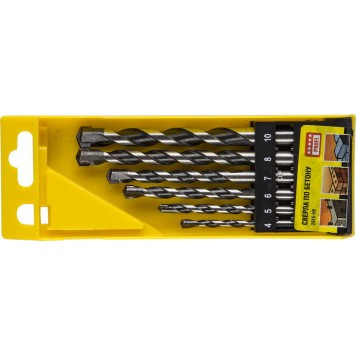 2915-H6 | Набор: Свёрла по бетону, ударные 4, 5, 6, 6, 8, 10мм, 6шт, STAYER PROFESSIONAL-0