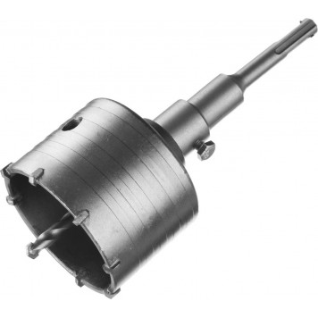 29215-80 | Коронка буровая в сборе, SDS-plus хвостовик, d=80мм, DEXX-0