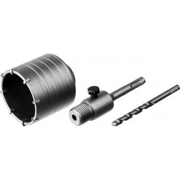 29216-65 | Коронка по бетону SDS-Plus, в сборе, d=65мм, СИБИН-3