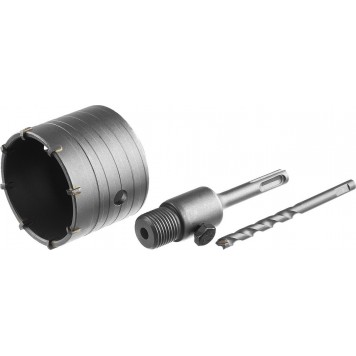 29216-73 | Коронка по бетону SDS-Plus, в сборе, d=73мм, СИБИН-3