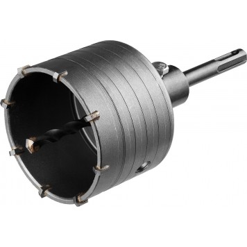 29216-80 | Коронка по бетону SDS-Plus, в сборе, d=80мм, СИБИН-0