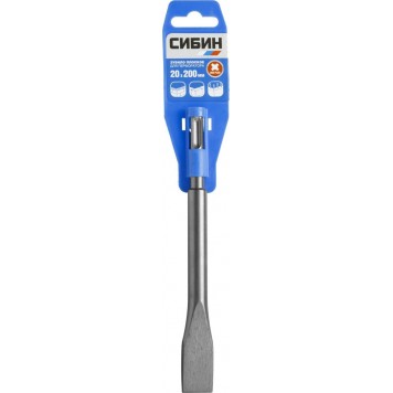 29242-20 | SDS-plus Зубило плоское 20 x 200 мм, СИБИН-1