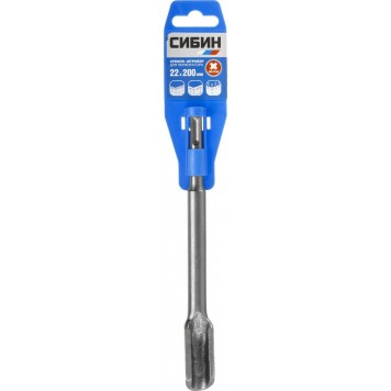 29245-22 | SDS-plus Зубило-штробер полукруглое 22 x 200 мм, СИБИН-1