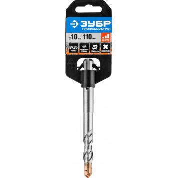 29314-110-10_z01 | Бур SDS-plus 10 x 110 мм, ЗУБР ПРОФЕССИОНАЛ-1