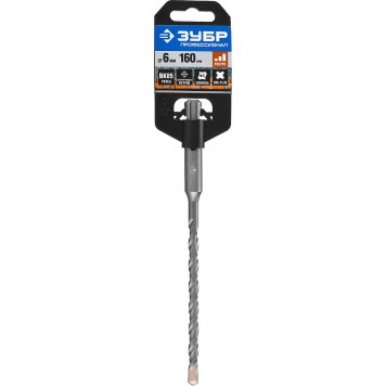 29314-160-06_z01 | Бур SDS-plus 6 x 160 мм, ЗУБР ПРОФЕССИОНАЛ-1