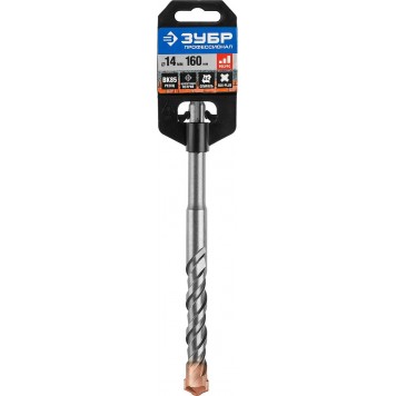 29314-160-14_z01 | Бур SDS-plus 14 x 160 мм, ЗУБР ПРОФЕССИОНАЛ-1
