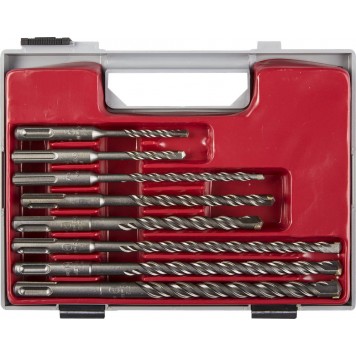 29315-H8 | Набор буров SDS-plus 8 шт: 5 х 110, 6 х 110, 6 х 160, 8 х 160, 10 х 160, 8 х 210, 10 х 210, 12 х 210 мм, ЗУБР МАСТЕР-0