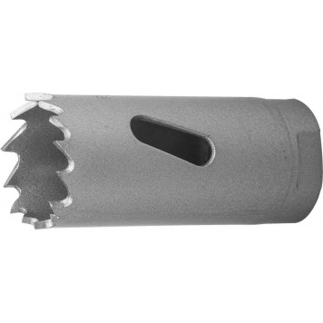 29531-022_z01 | Коронка биметаллическая, быстрорежущая сталь, глубина сверления до 38мм, d-22мм, ЗУБР-0