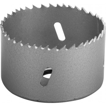 29531-073_z01 | Коронка биметаллическая, быстрорежущая сталь, глубина сверления до 38мм, d-73мм, ЗУБР-0