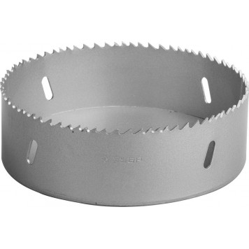 29531-121_z01 | Коронка биметаллическая, быстрорежущая сталь, глубина сверления до 38мм, d-121мм, ЗУБР-0