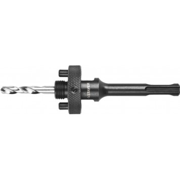 29552 | Державка с пружинным фиксатором для коронок 32-152мм, быстросъёмная, хвостовиком SDS+, STAYER-0