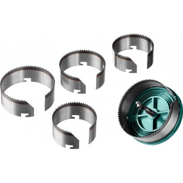 29584-H5-32 | Пила сегментная наборная по дереву, 5 полотен: 68-74-80-90-100x32 мм, KRAFTOOL-4