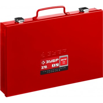 29605-H370 | Набор сверл по металлу 370 шт (d=1-10 мм), быстрорежущая сталь, класс В, ЗУБР МАСТЕР-3