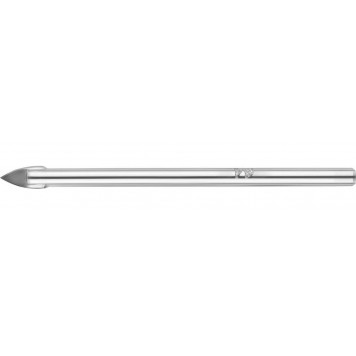 29830-05 | Сверло по кафелю, керамике, стеклу, с двумя режущими лезвиями, цилиндрический хвостовик, 5 мм, URAGAN-0