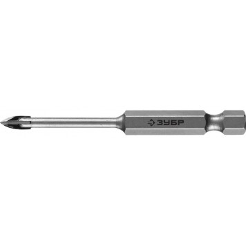 29845-04_z01 | Сверло по кафелю, керамике, стеклу, с четырьмя режущими лезвиями, шестигранный хвостовик, 4 мм, ЗУБР ПРОФЕССИОНАЛ-0