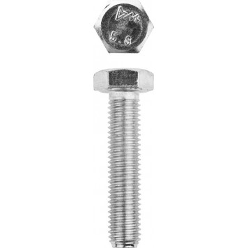 303080-12-055 | Болт ГОСТ 7798-70, M12 x 55 мм, 5 кг, кл. пр. 5.8, оцинкованный, ЗУБР МАСТЕР-0