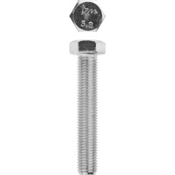 303080-16-090 | Болт ГОСТ 7798-70, M16 x 90 мм, 5 кг, кл. пр. 5.8, оцинкованный, ЗУБР МАСТЕР-0